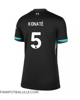 Liverpool Ibrahima Konate #5 Tricou Fotbal Replică 2024-25 Femei Deplasare